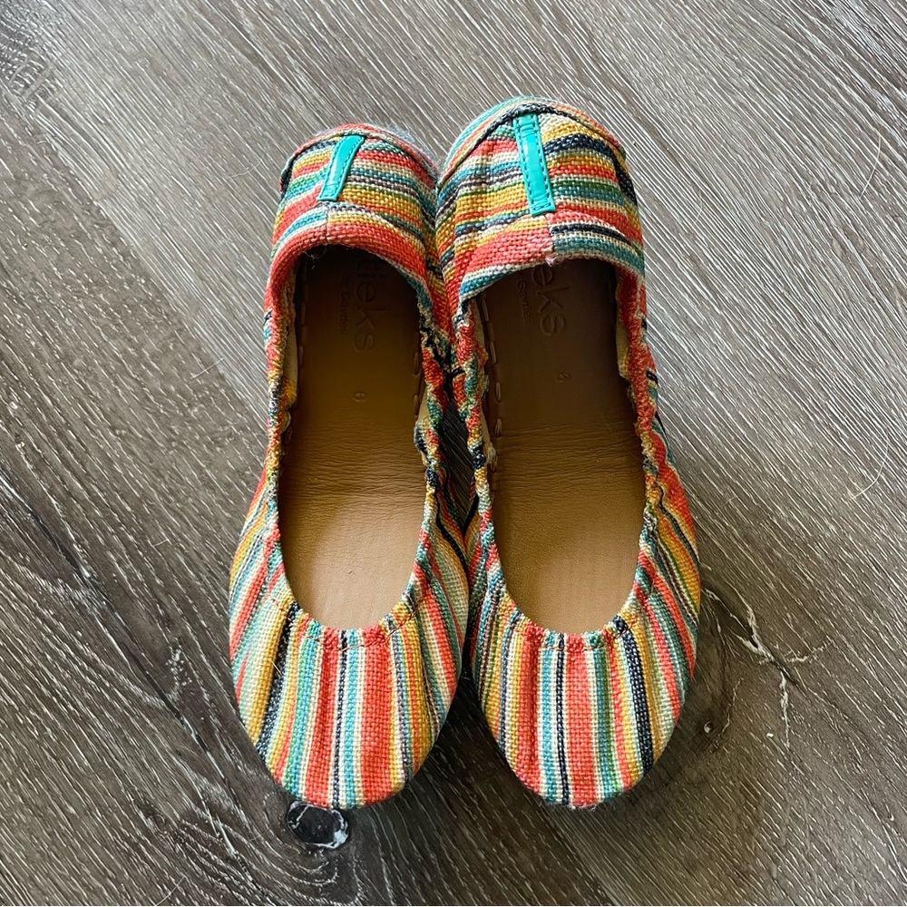Tieks Sunset Stripe Flats